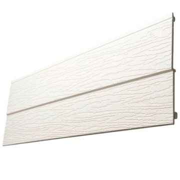 Cream Textured 270mm Feather edged Shiplap Cladding (5m)
