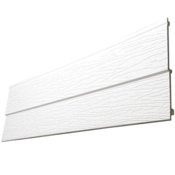 White Textured 270mm Feather edged Shiplap Cladding (5m)
