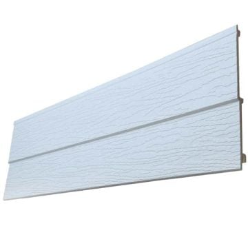 Light Blue Textured 270mm Feather edged Shiplap Cladding (5m)
