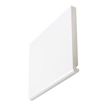 Brilliant White Bullnose 22mm x 150mm Fascia Board (5m)