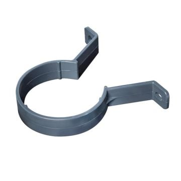 Grey 68mm Round Downpipe Clip 