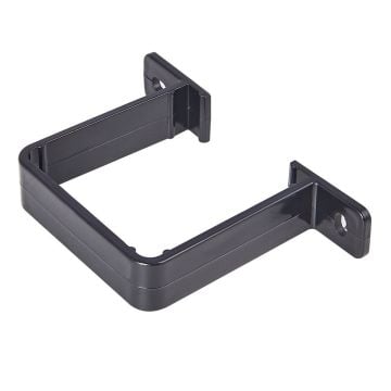 Anthracite Grey 65mm Square Flush Downpipe Clip (Kayflow)