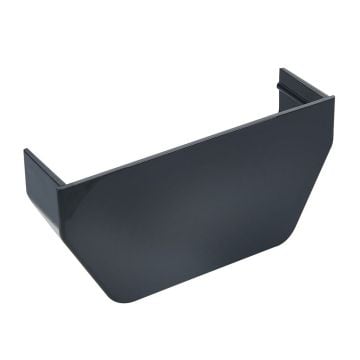Anthracite Grey  117mm Square Internal Stopend 