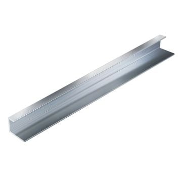 Chrome Aluminium End Cap
