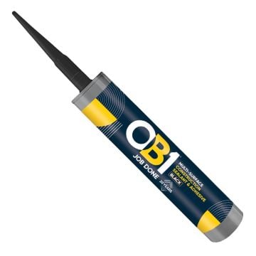 OB1 Multi-Surface Construction Sealant & Adhesive - Black