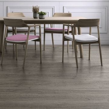 Ashdown Grey LVT Plank Flooring