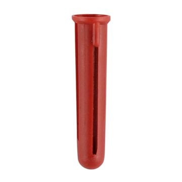 Red 30mm Plastic Plugs  (30mm | 100 per box)