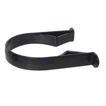 Black 110mm Pipe Clip 
