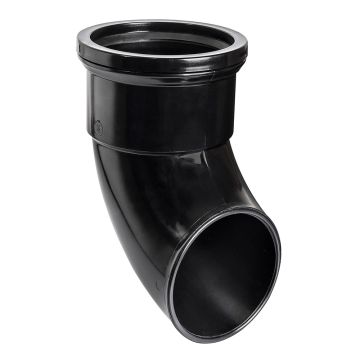 Black 110mm Pipe Shoe 