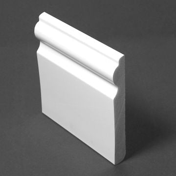White 95mm Ogee Skirting Board