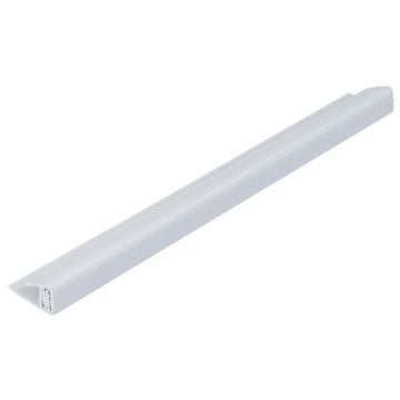 Grey 5mm - 8mm Wall Panel 2 Part End Cap (2.6m)
