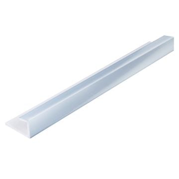 Chrome 10mm Shower Panel End Cap (2.4m)