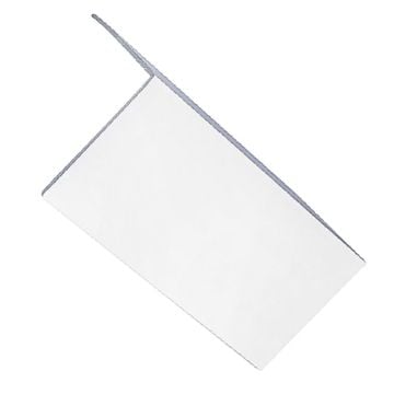 25mm x 25mm Brilliant White Rigid Angle Trim (5m)