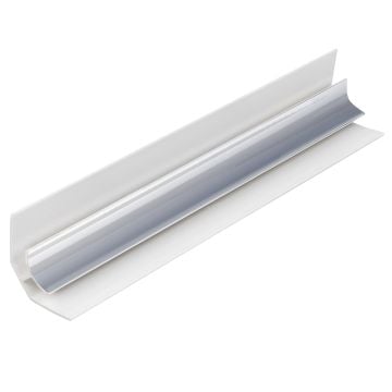 Chrome 5mm Wall Panel Internal Corner (2.6m)