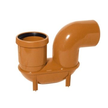 Terracotta 110mm Underground P Trap