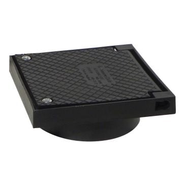 Black 110mm Underground Square Rodding Point