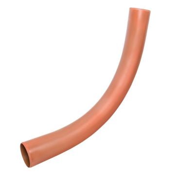 Terracotta 110mm Underground 90 Degree Plain End Long Radius Bend 