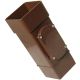 Brown 65mm Square Access Pipe (Kayflow)