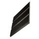 Black Ash 9mm x 300mm Hollow Soffit Board Push Fit (5m | Kestrel)