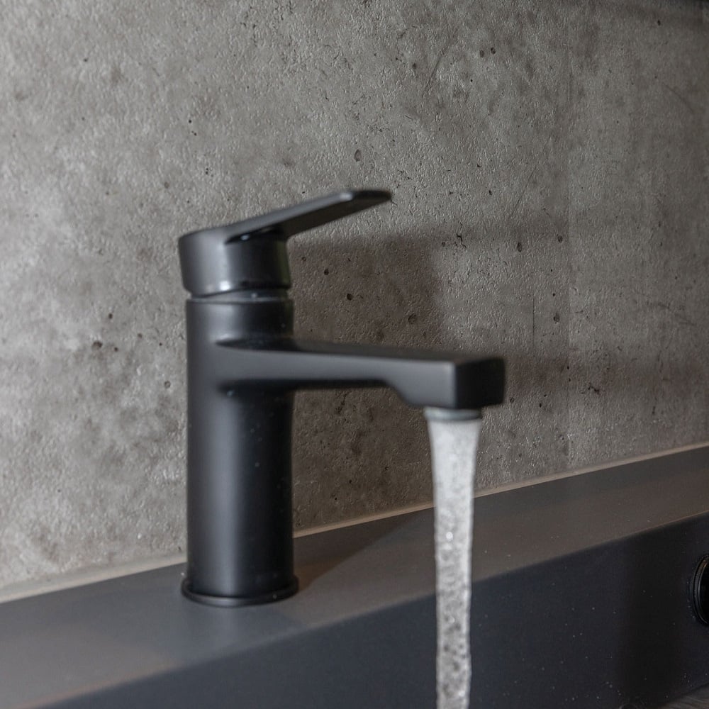 Grey Concrete ZX Solid Bathroom Wall Panel 5mm (600mm x 2600mm