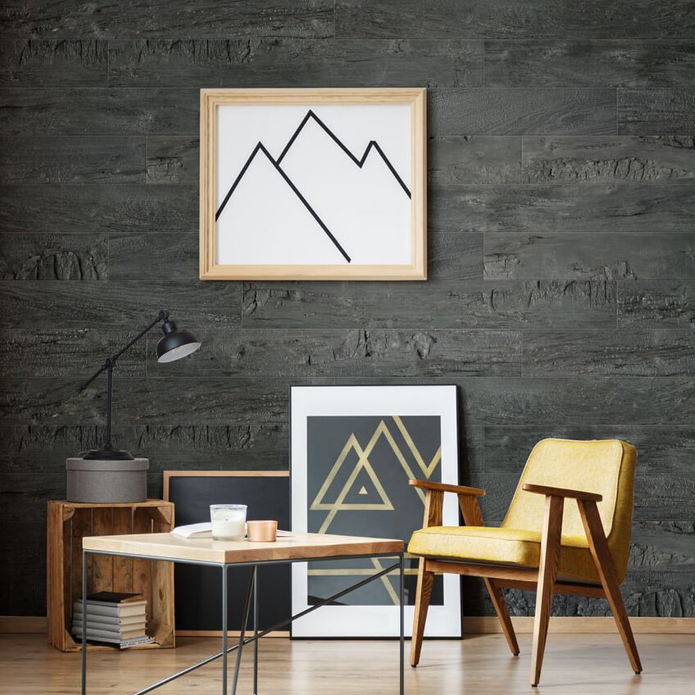 Scorched Beech Wall Panel