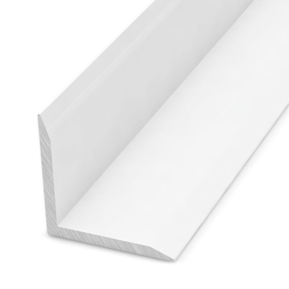 White Aluminium Internal Corner (2.6m)