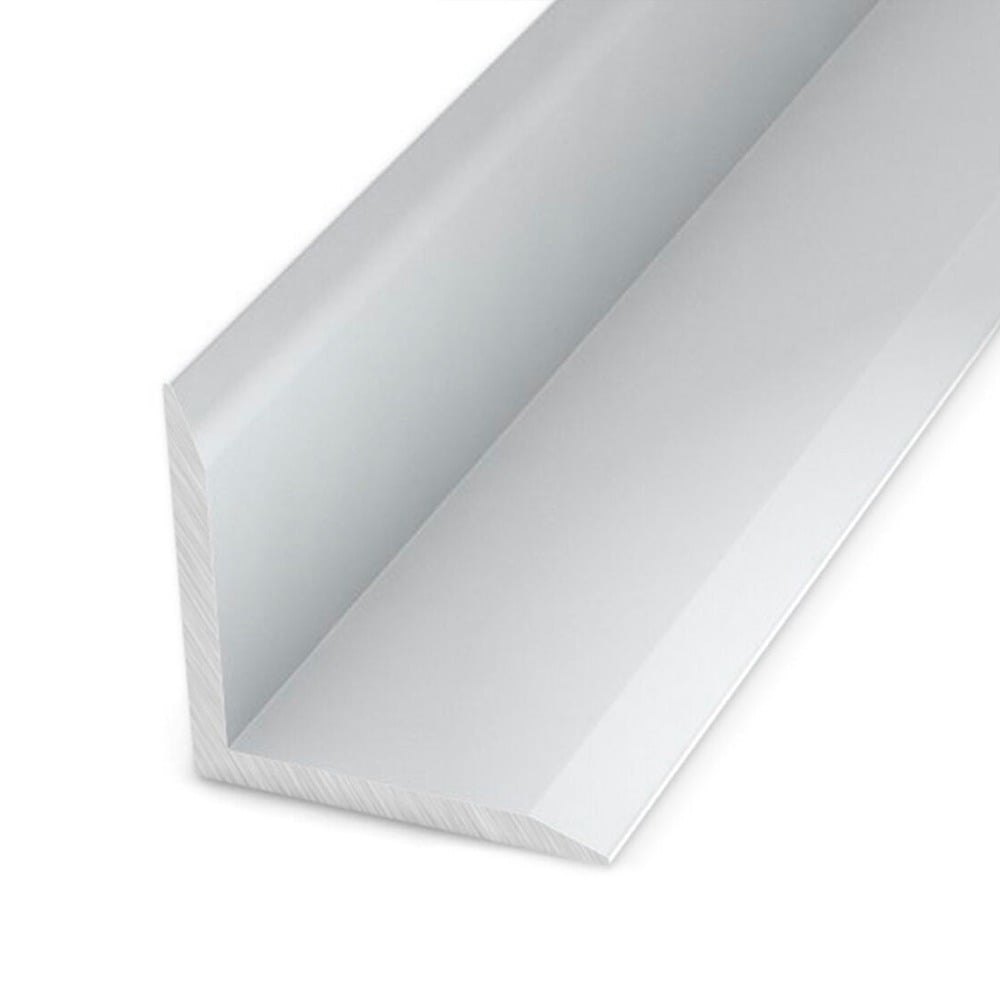 Silver Aluminium Internal Corner- Close Up Silver Aluminium Internal Corner- Close Up