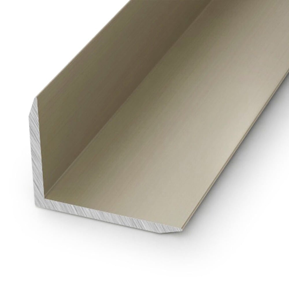 Titanium Aluminium External Corner - Close Up Titanium Aluminium External Corner - Close Up