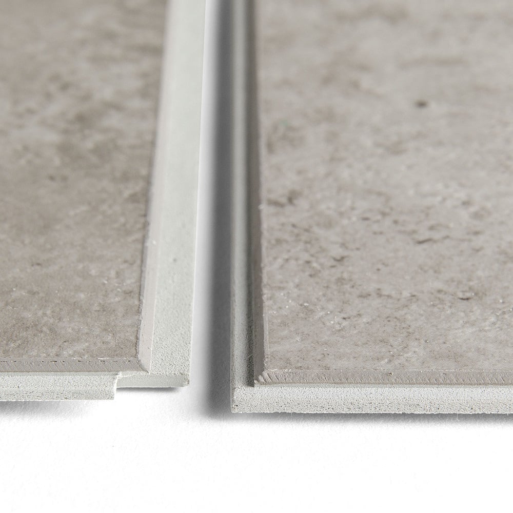 Grey Concrete ZX Solid Bathroom Wall Panel Sample - National Plastics