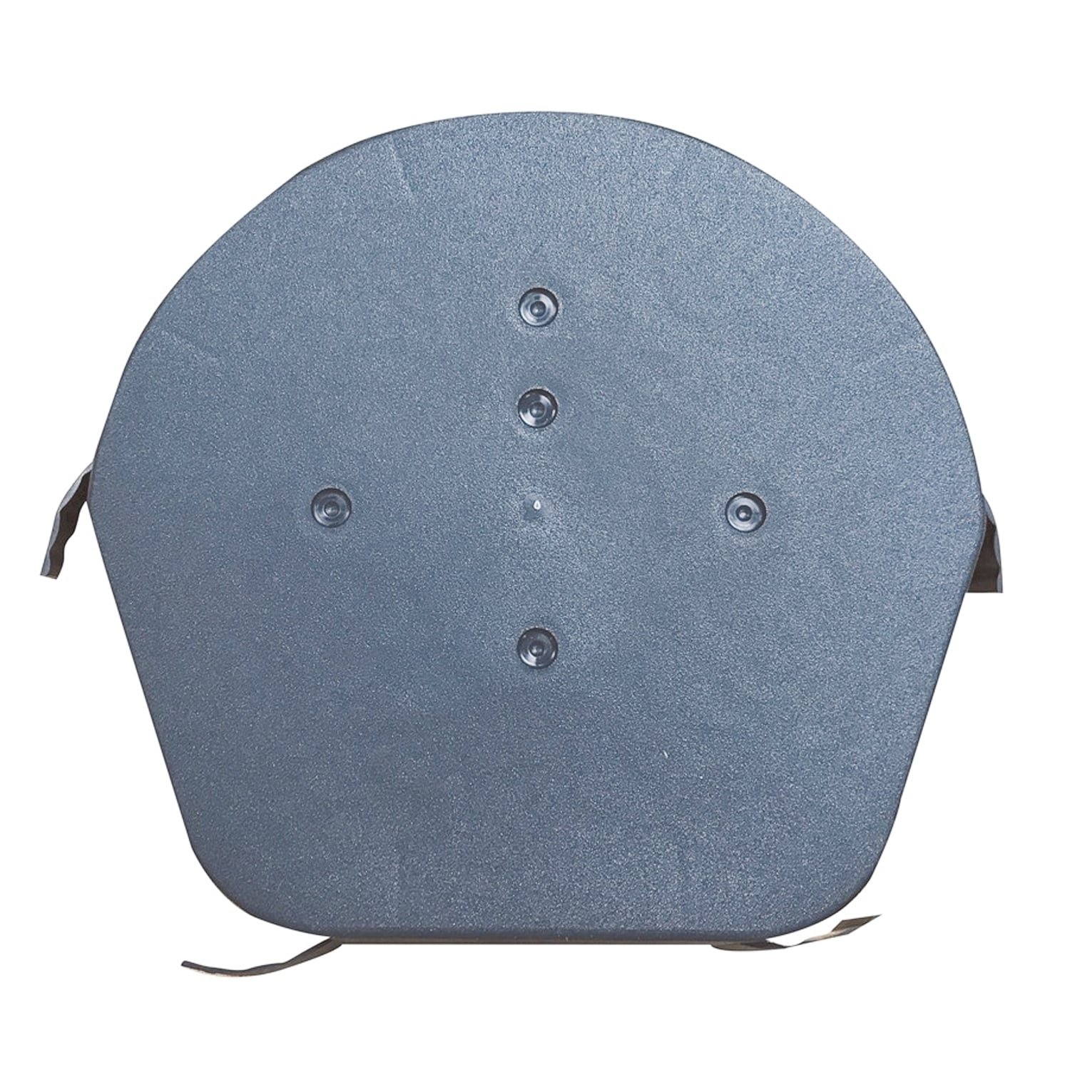 Grey Half Round Ridge Cap (Dry Verge | Easy Trim) - National Plastics