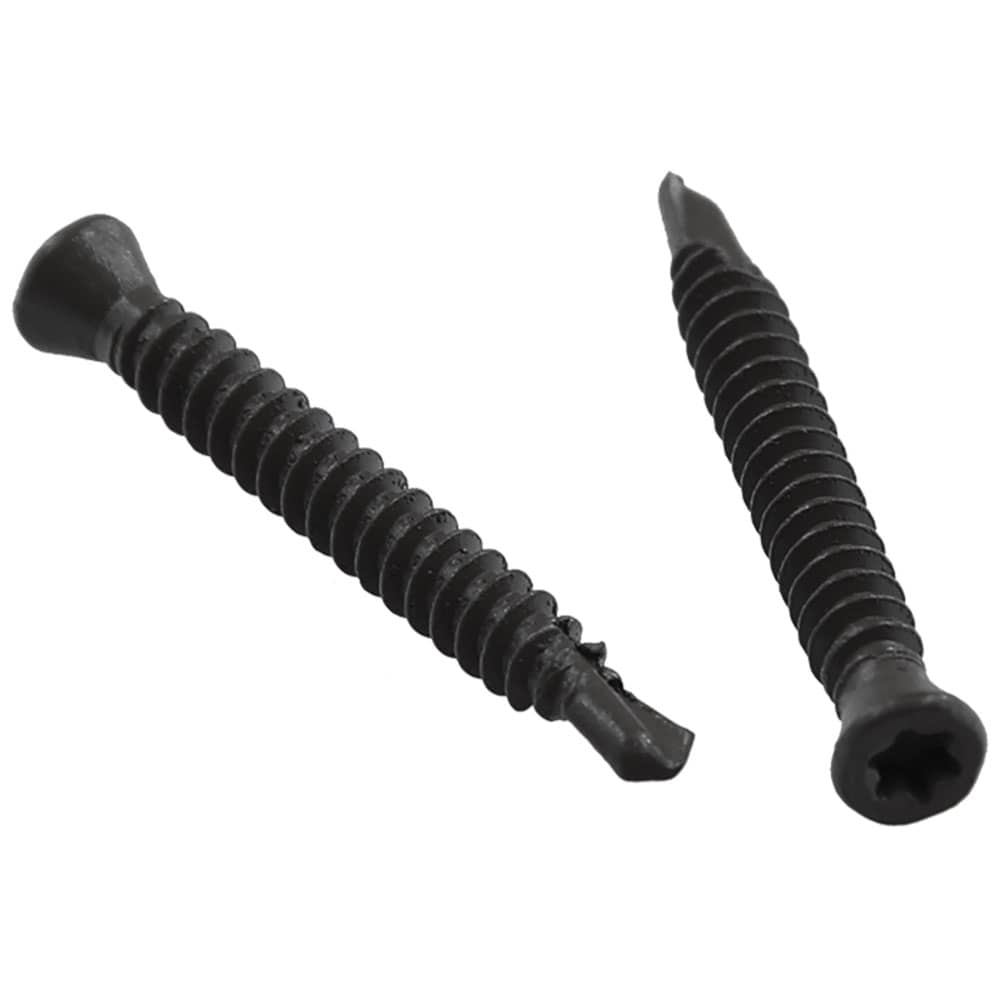 Ecodek Fascia Screws – Black – 35mm (100)