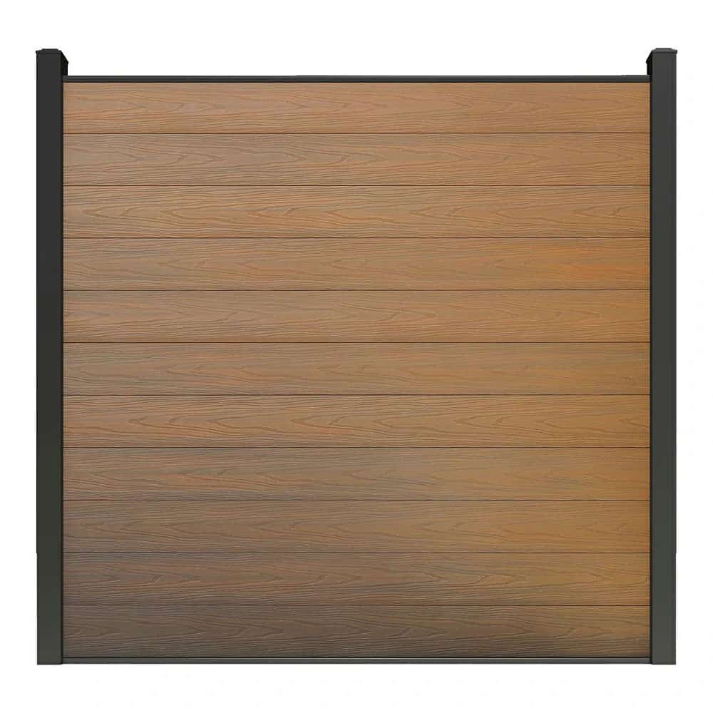 Ecodek 6ft Composite Privacy Fence Kit – Oak (1 post + 1 panel) Ecodek 6ft Composite Privacy Fence Kit – Oak (1 post + 1 panel)