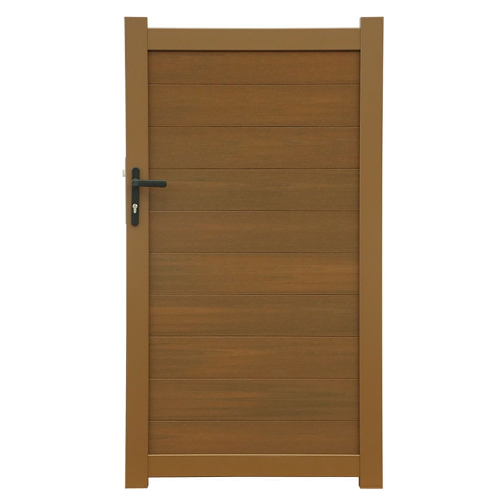 Ecodek Composite Gate – Oak Ecodek Composite Gate – Oak
