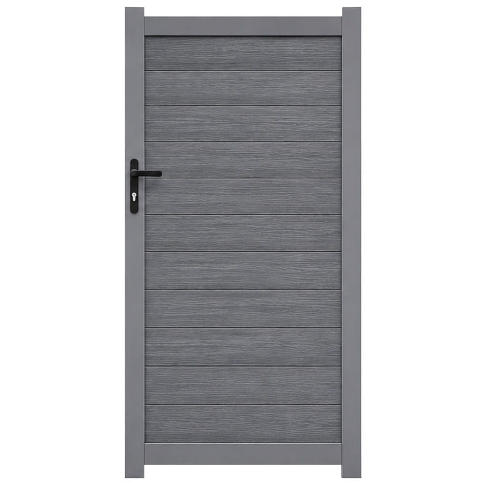Ecodek Composite Gate – Stone Grey Ecodek Composite Gate – Stone Grey