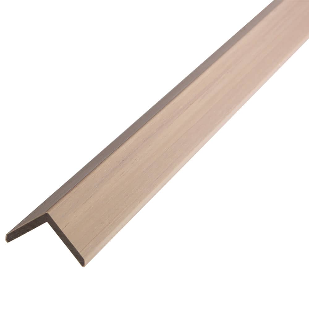 Ecodek Ash Composite Decking L Trim Ecodek Ash Composite Decking L Trim