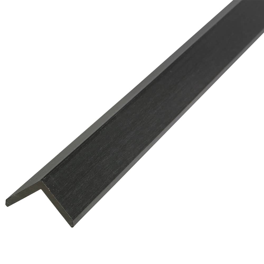 Ecodek Composite Decking L Trim – Black Ecodek Composite Decking L Trim – Black