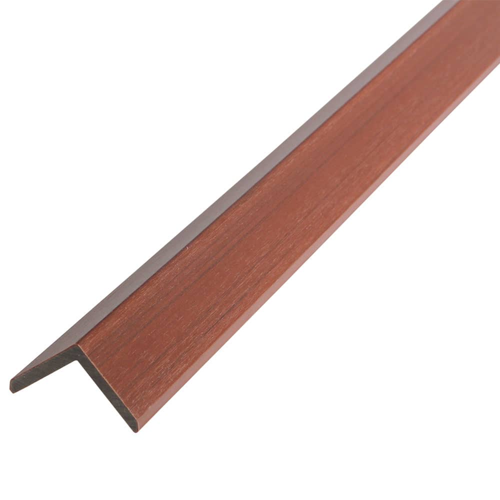 Ecodek Composite Decking L Trim – Cherry Ecodek Composite Decking L Trim – Cherry