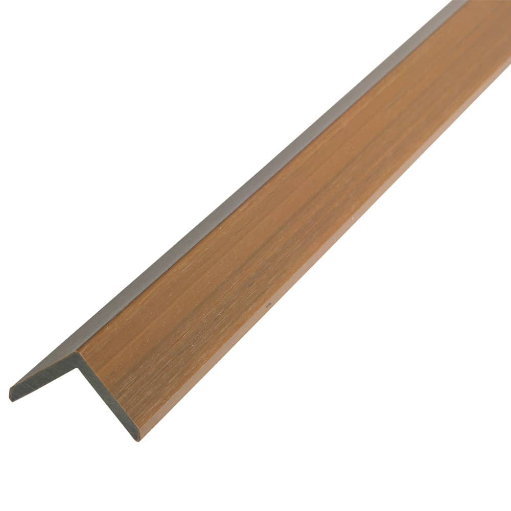 Ecodek Composite Decking L Trim – Oak Ecodek Composite Decking L Trim – Oak