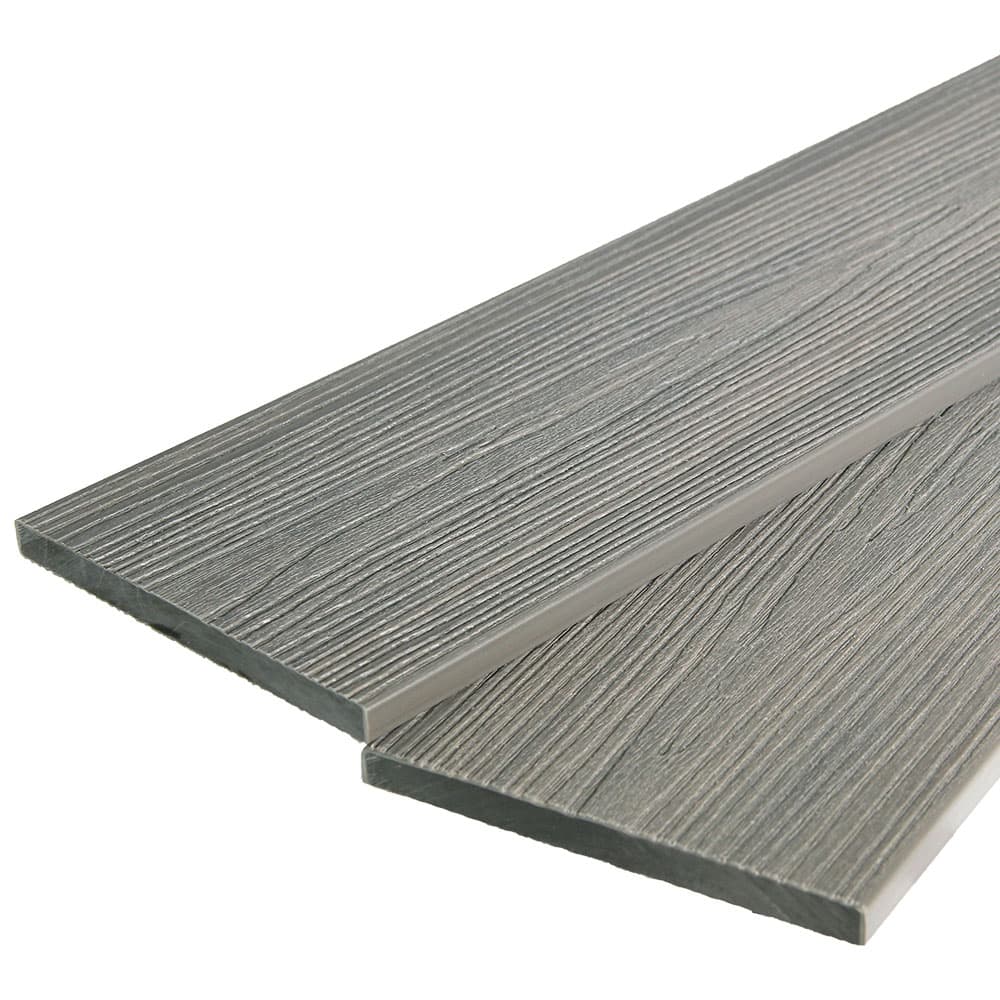 Ecodek Revive Composite Decking Fascia Board – Smoke Grey – 3.6m Ecodek Revive Composite Decking Fascia Board – Smoke Grey – 3.6m