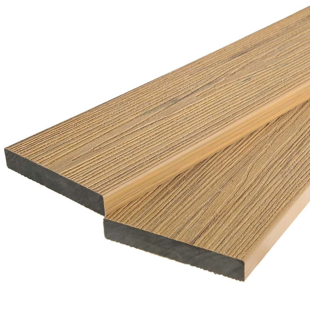 Ecodek Revive Composite Decking Starter Board – Birch – 3.6m Ecodek Revive Composite Decking Starter Board – Birch – 3.6m