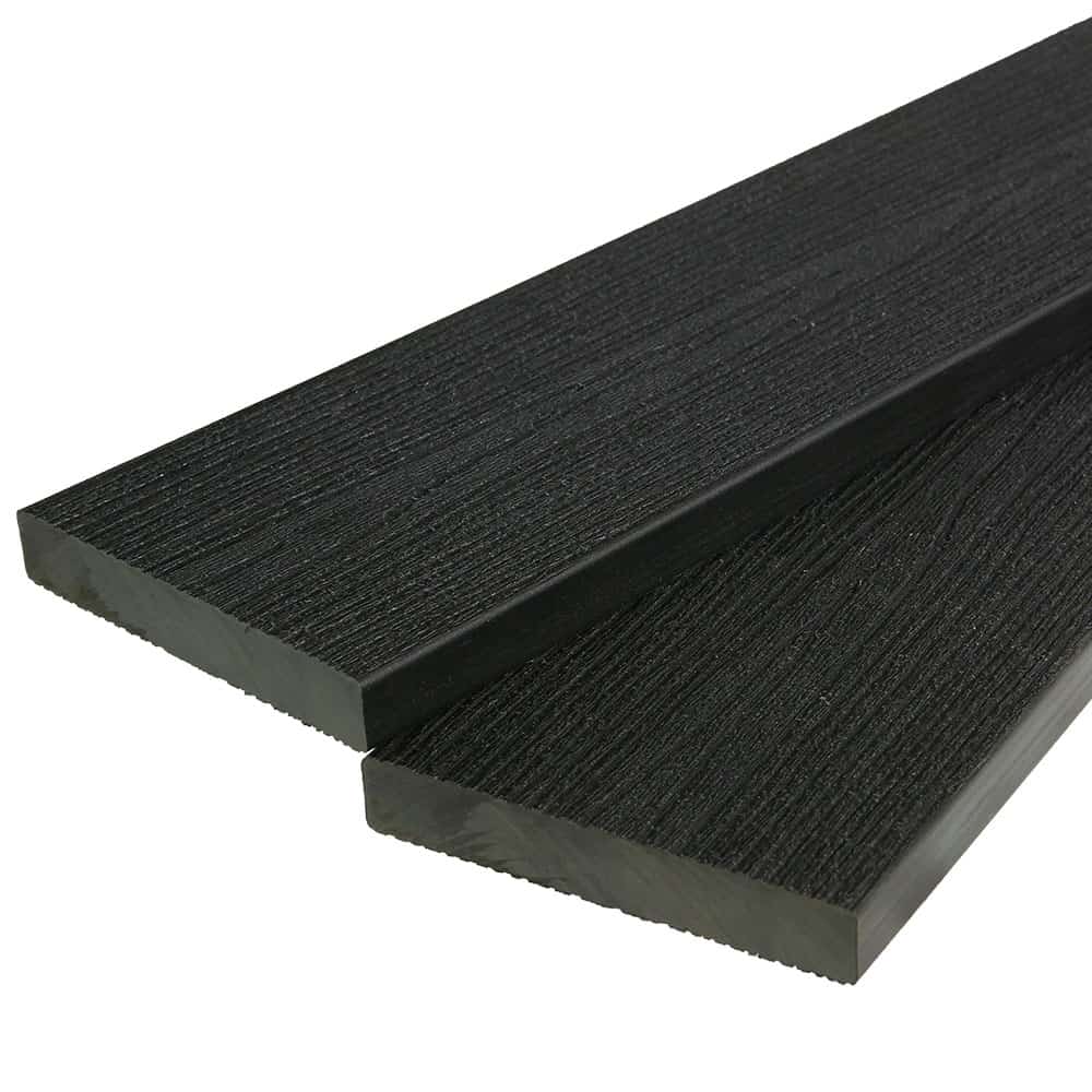 Ecodek Revive Composite Decking Starter Board – Black – 3.6m