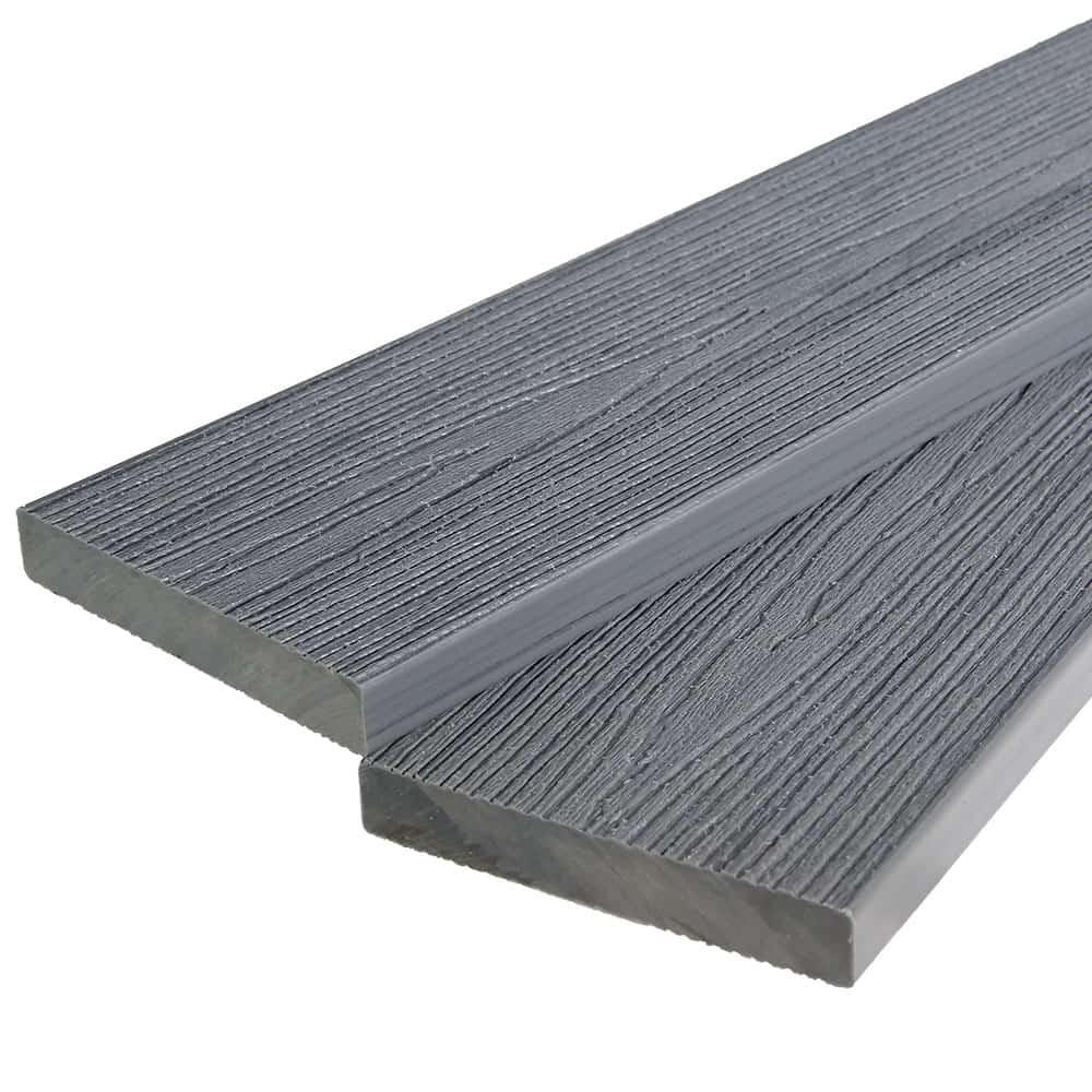 Ecodek Revive Composite Decking Starter Board – Stone Grey – 3.6m