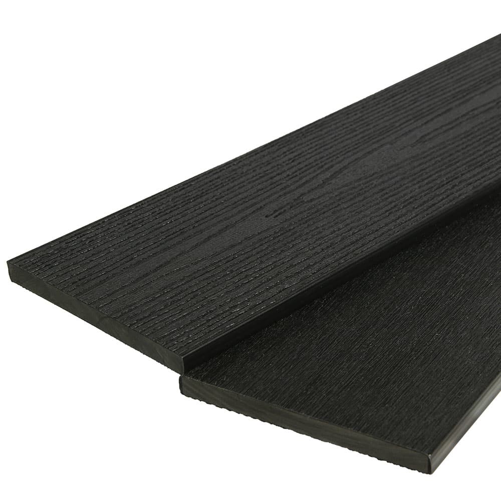 Ecodek Evolution Composite Decking Fascia Board – Black – 3.6m Ecodek Evolution Composite Decking Fascia Board – Black – 3.6m