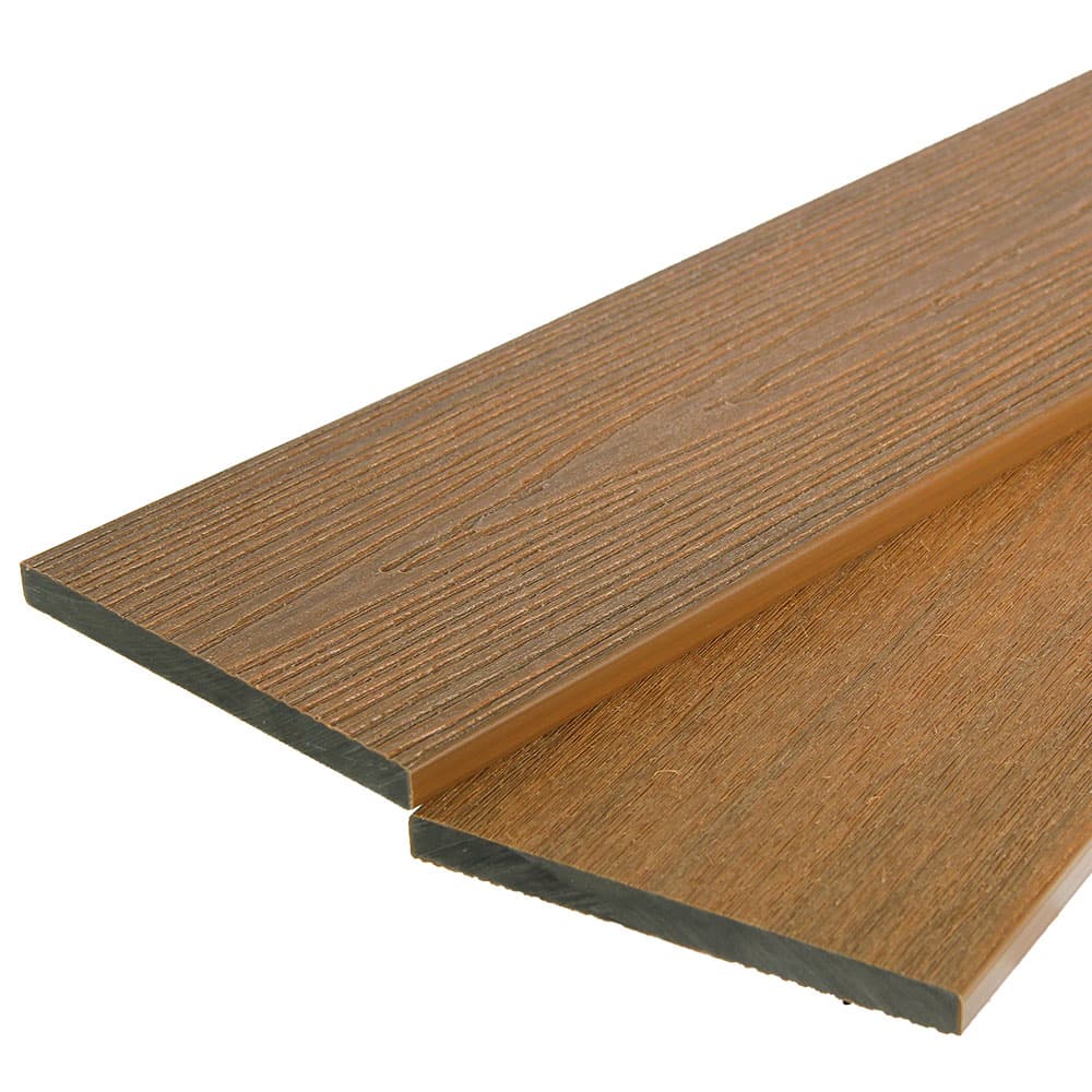 Ecodek Evolution Composite Decking Fascia Board – Oak – 3.6m Ecodek Evolution Composite Decking Fascia Board – Oak – 3.6m