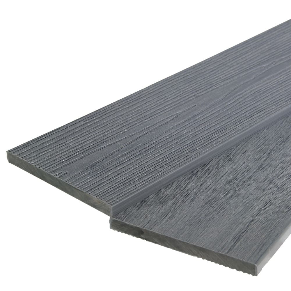 Ecodek Evolution Composite Decking Fascia Board – Stone Grey – 3.6m Ecodek Evolution Composite Decking Fascia Board – Stone Grey – 3.6m