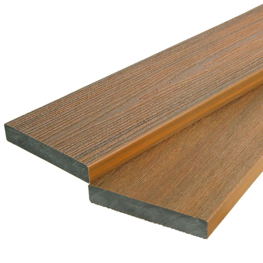 Ecodek Evolution Composite Decking Starter Board – Oak – 3.6m Ecodek Evolution Composite Decking Starter Board – Oak – 3.6m