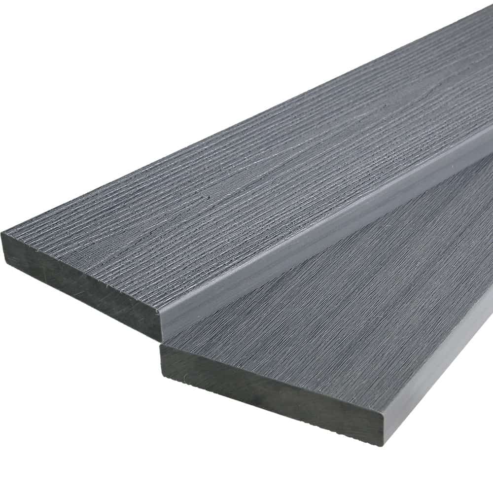 Ecodek Evolution Composite Decking Starter Board – Stone Grey – 3.6m Ecodek Evolution Composite Decking Starter Board – Stone Grey – 3.6m