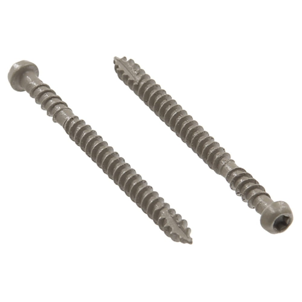 Ecodek Starter Board Screws – Grey – 63mm (100) Ecodek Starter Board Screws – Grey – 63mm (100)