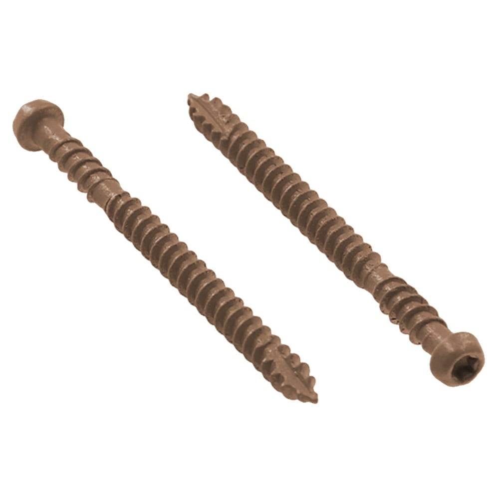 Ecodek Starter Board Screws – Oak – 63mm (100) Ecodek Starter Board Screws – Oak – 63mm (100)