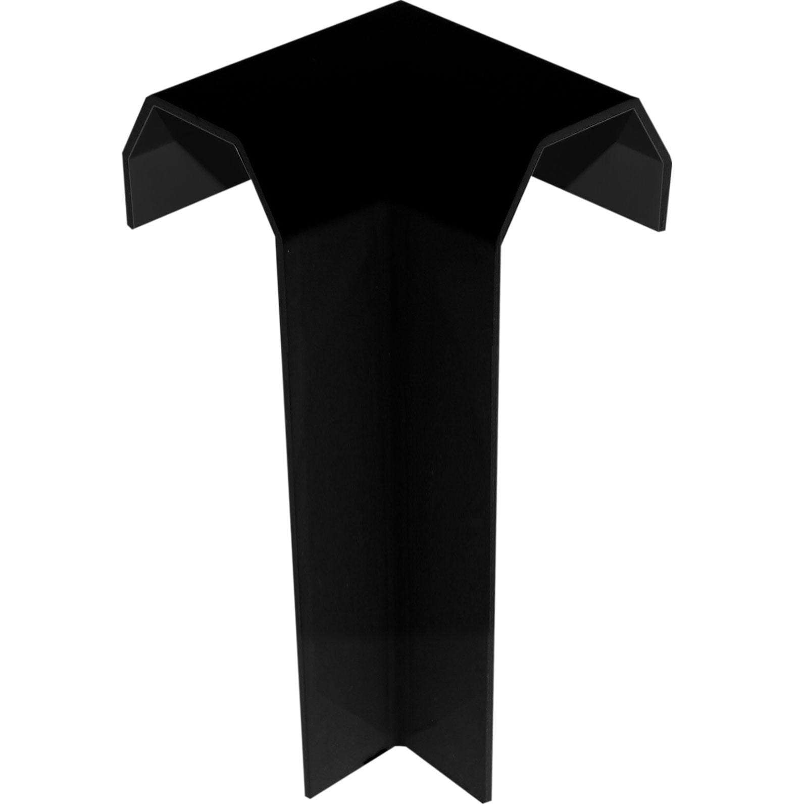 PVC Check Kerb Internal Corner (Black) PVC Check Kerb Internal Corner (Black)